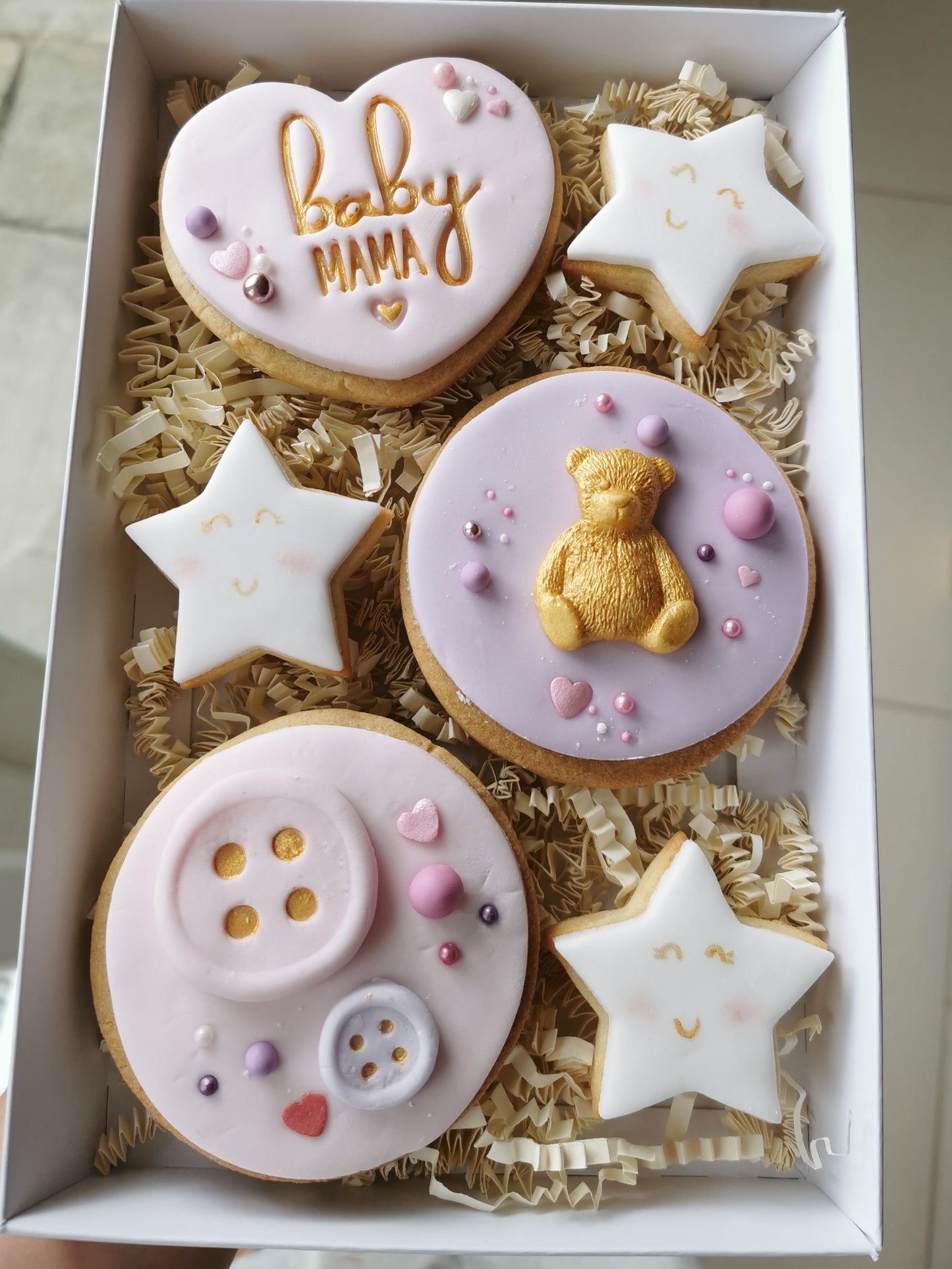 Baby Shower/New Baby Iced Biscuits