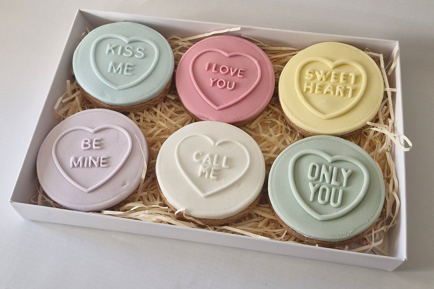 Love Heart Biscuits