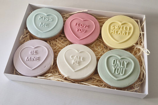 Love Heart Biscuits