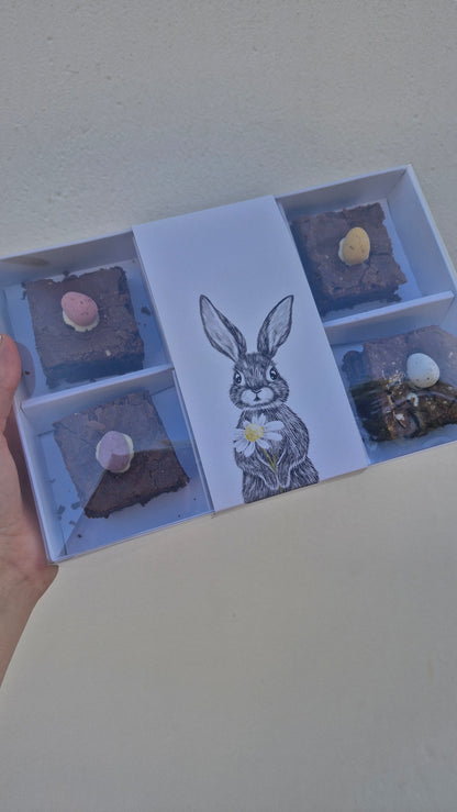 Mini Egg Brownies