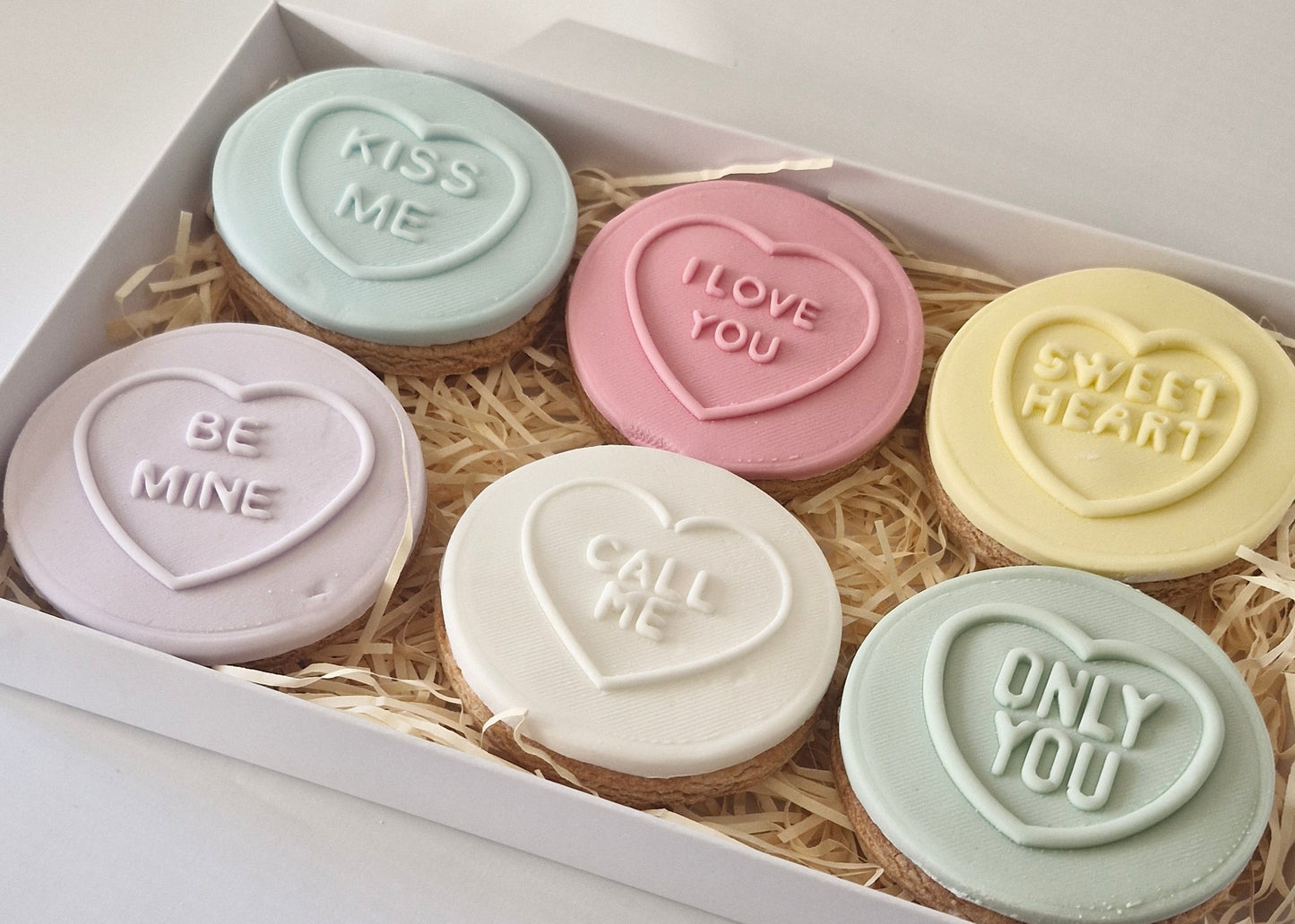 Love Heart Biscuits